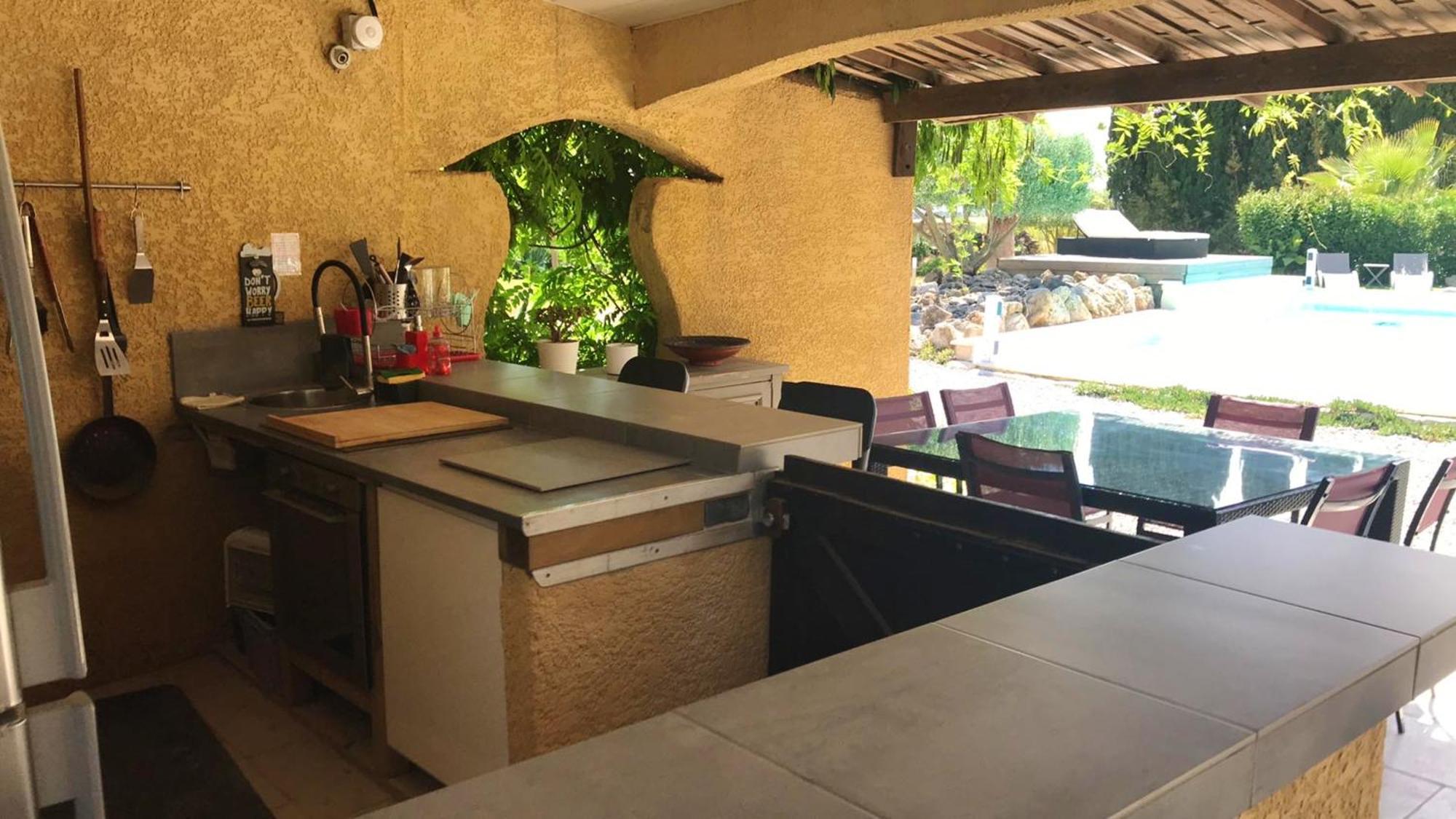 Villa Spacieuse A Beziers Avec Piscine Privee Et Jacuzzi 외부 사진